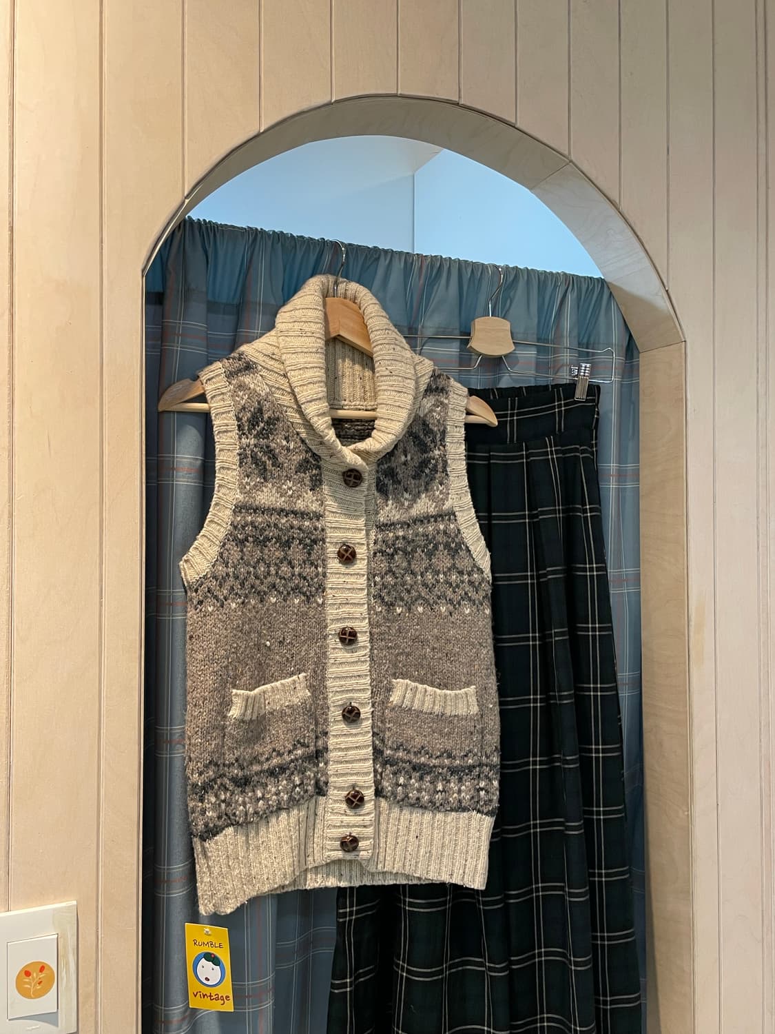 페어아일 노르딕 조끼  상품이미지2