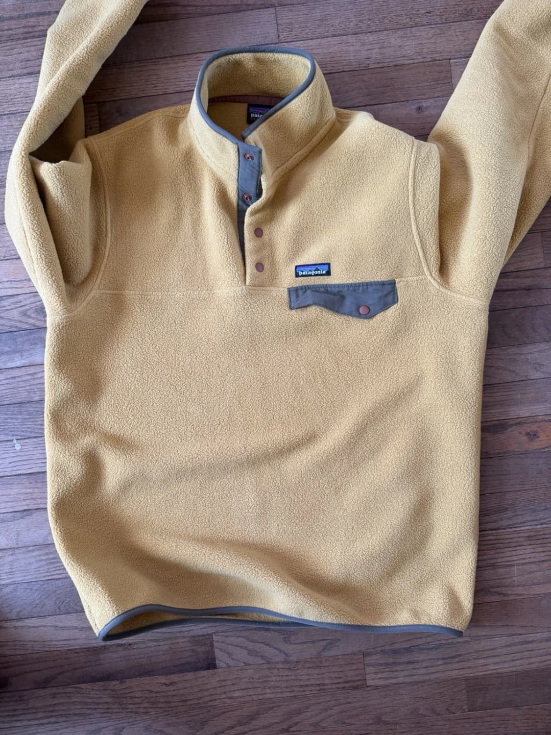 L 파타고니아 신칠라 옐로우 머스타드 케빈 골드 상품이미지2