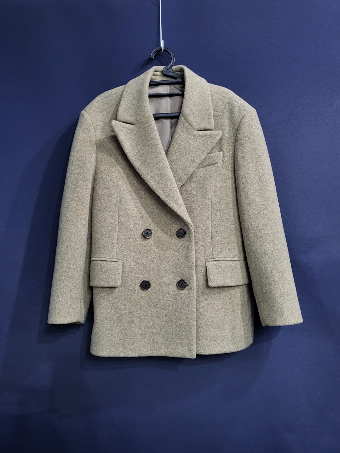 무신사 스탠다드 빅 오버핏 더블자켓(새상품) 상품이미지1