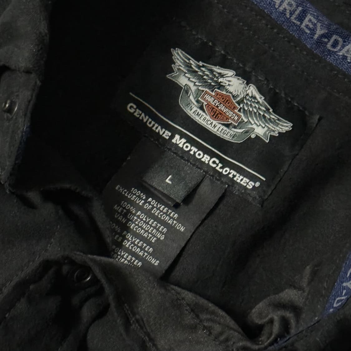 할리데이비슨 웨스턴 셔츠 상품이미지3