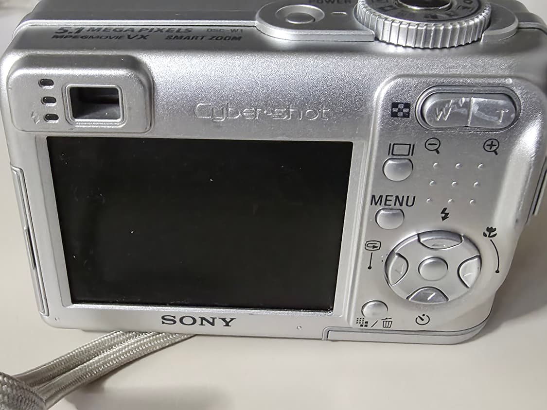 소니 사이버샷 DSC-W1 빈티지 디지털카메라 상품이미지5