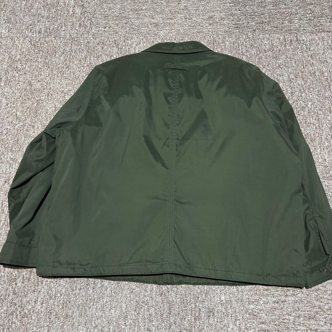 XXXL) 타미힐피거 올리브 안감퀄팅 자켓 빅사이즈 상품이미지3