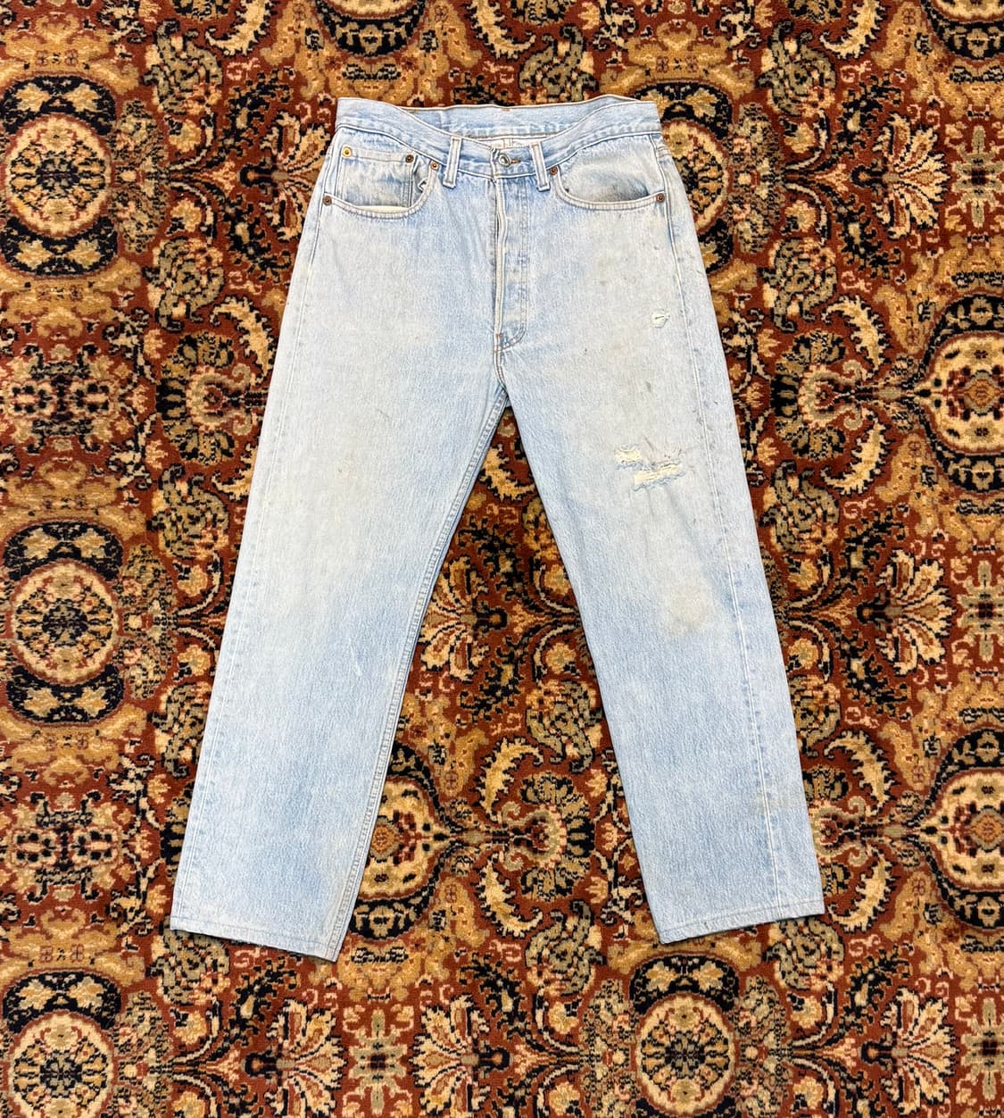 90s usa 빈티지 리바이스 501 데님 32(30~31) (556) 상품이미지1