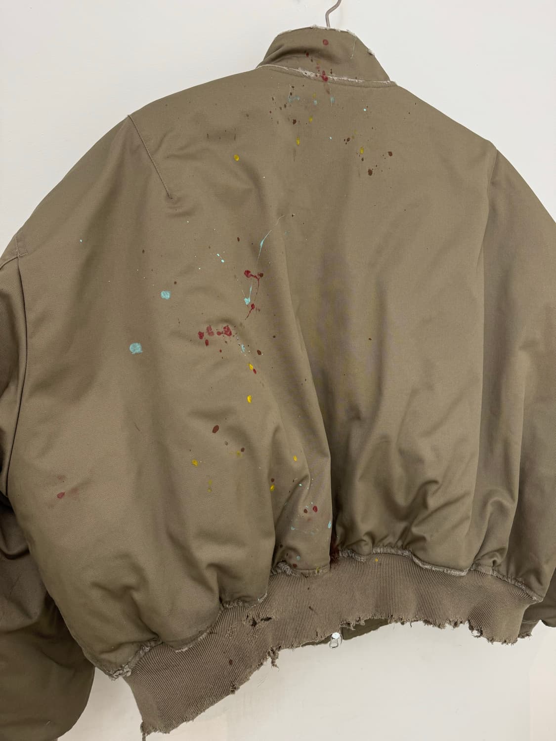 빈티지 퍄디드 패딩자켓 상품이미지6