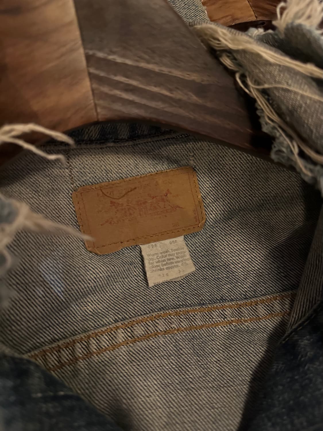 80s USA 빈티지 리바이스 70505 3세대 데님 자켓 상품이미지8