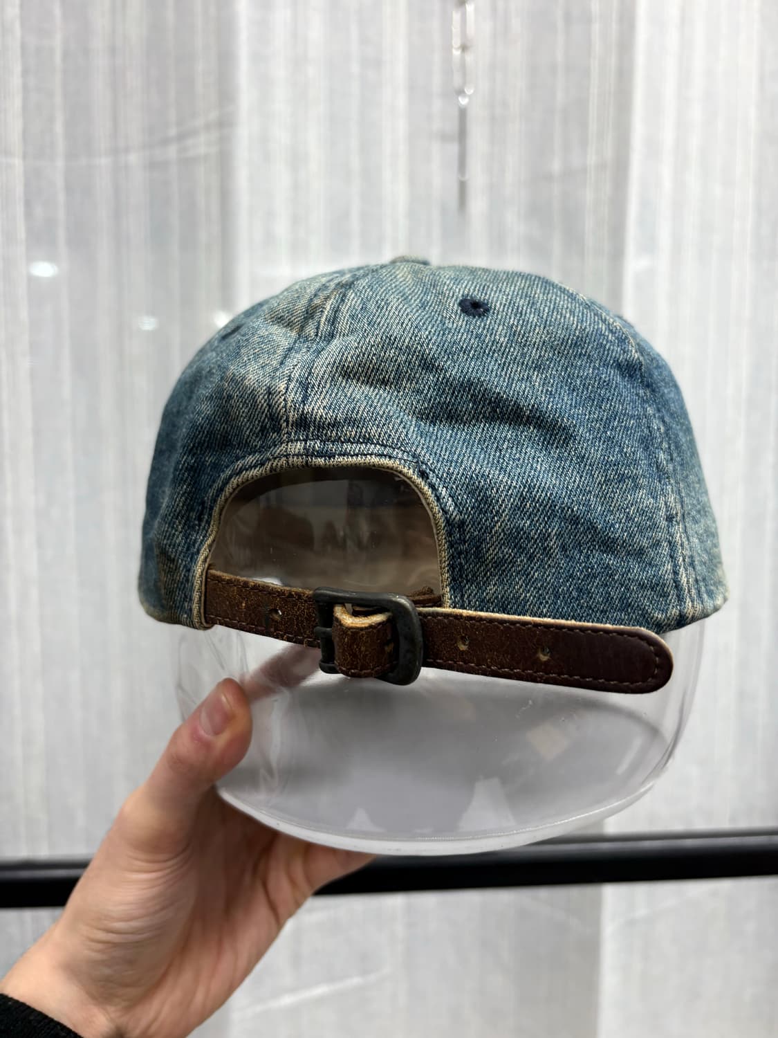 90s 폴로 랄프로렌 스포츠 데님 볼캡 상품이미지5