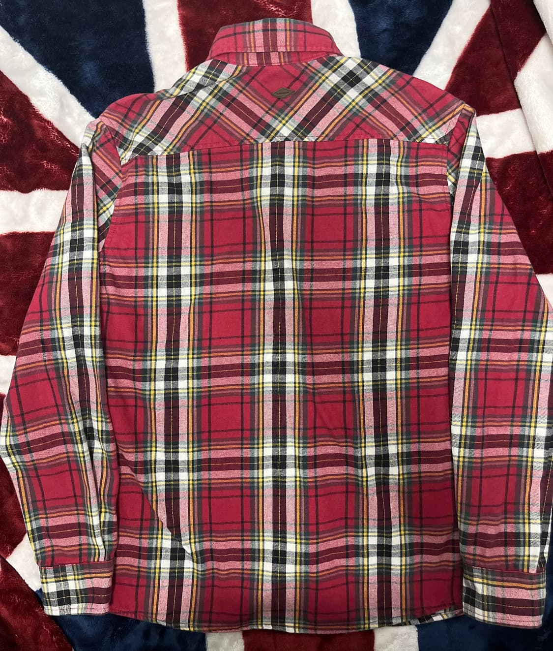 캉골 체크 셔츠 M 상품이미지4