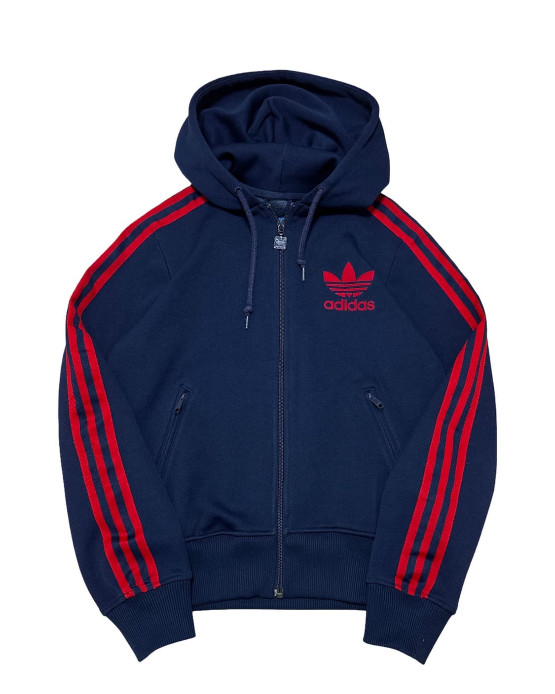 아디다스 네이비 트랙탑 후드 져지 상품이미지1
