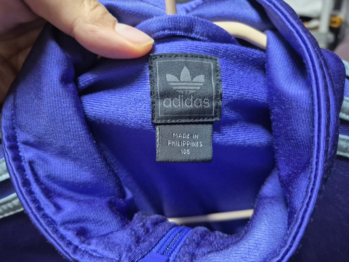 (희귀)아디다스 실버 바이올렛 구파 파이버드 져지 XL 정품 상품이미지2