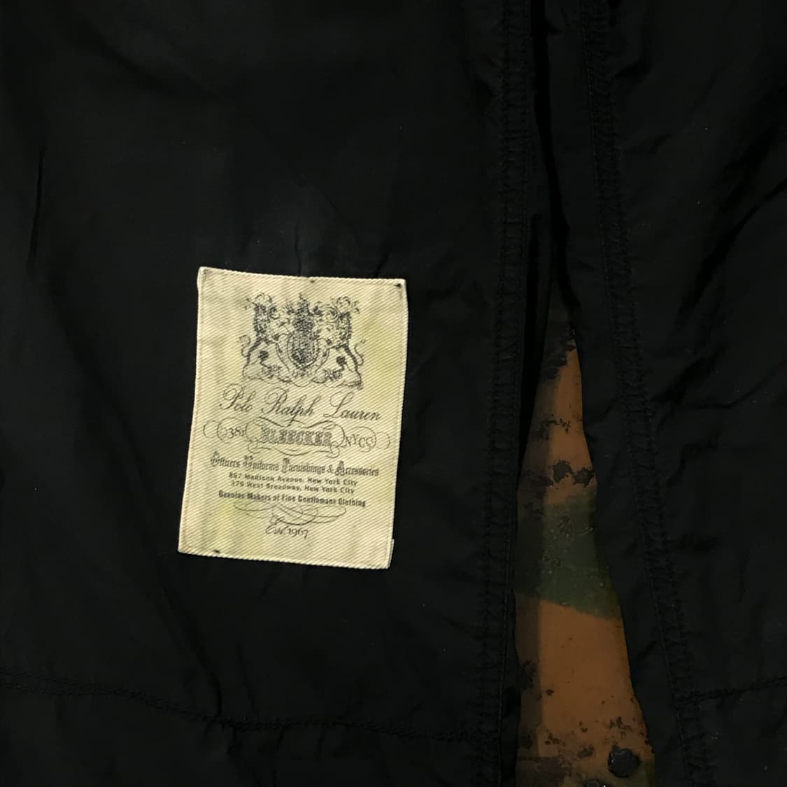 폴로랄프로렌 에이징 블랙 코튼 밴딩 팬츠 허리 34 36  상품이미지4