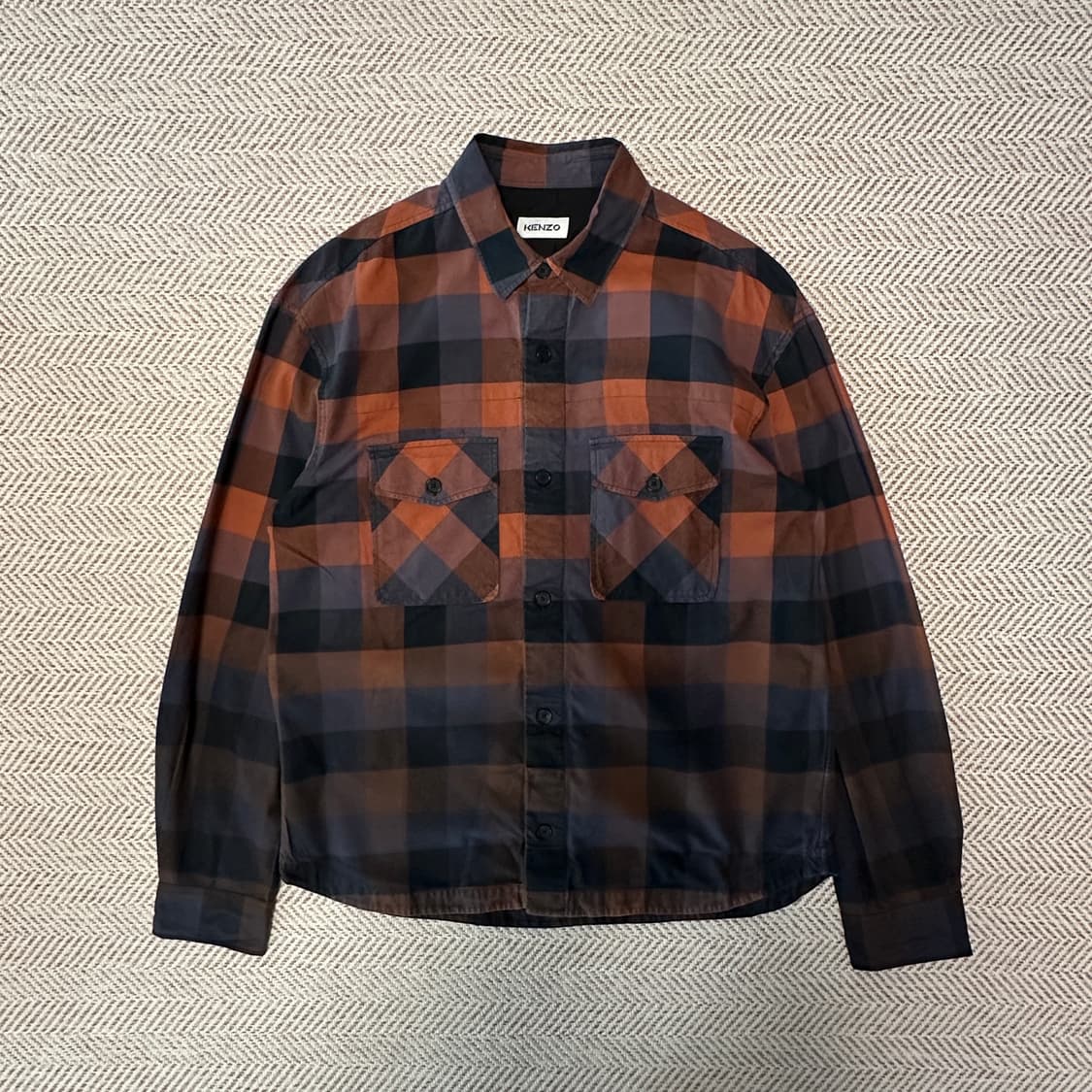 KENZO check shirt 상품이미지1