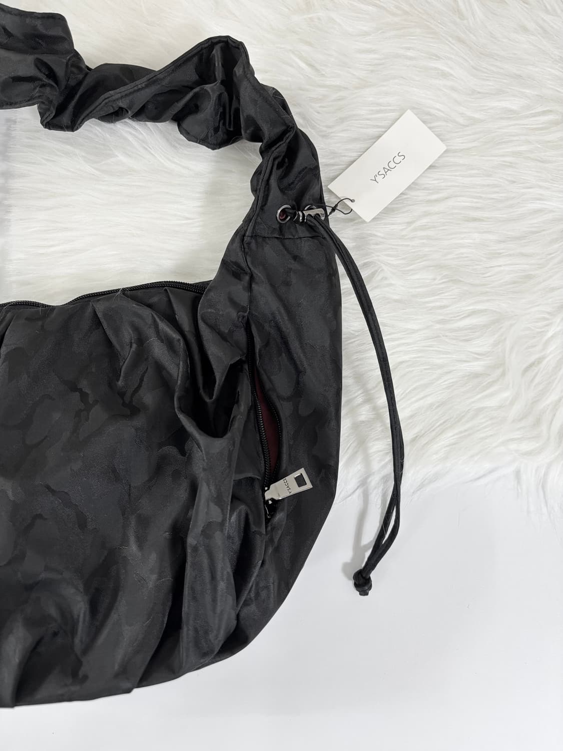 요지 야마모토 Ysaccs 카모 셔링백 상품이미지2