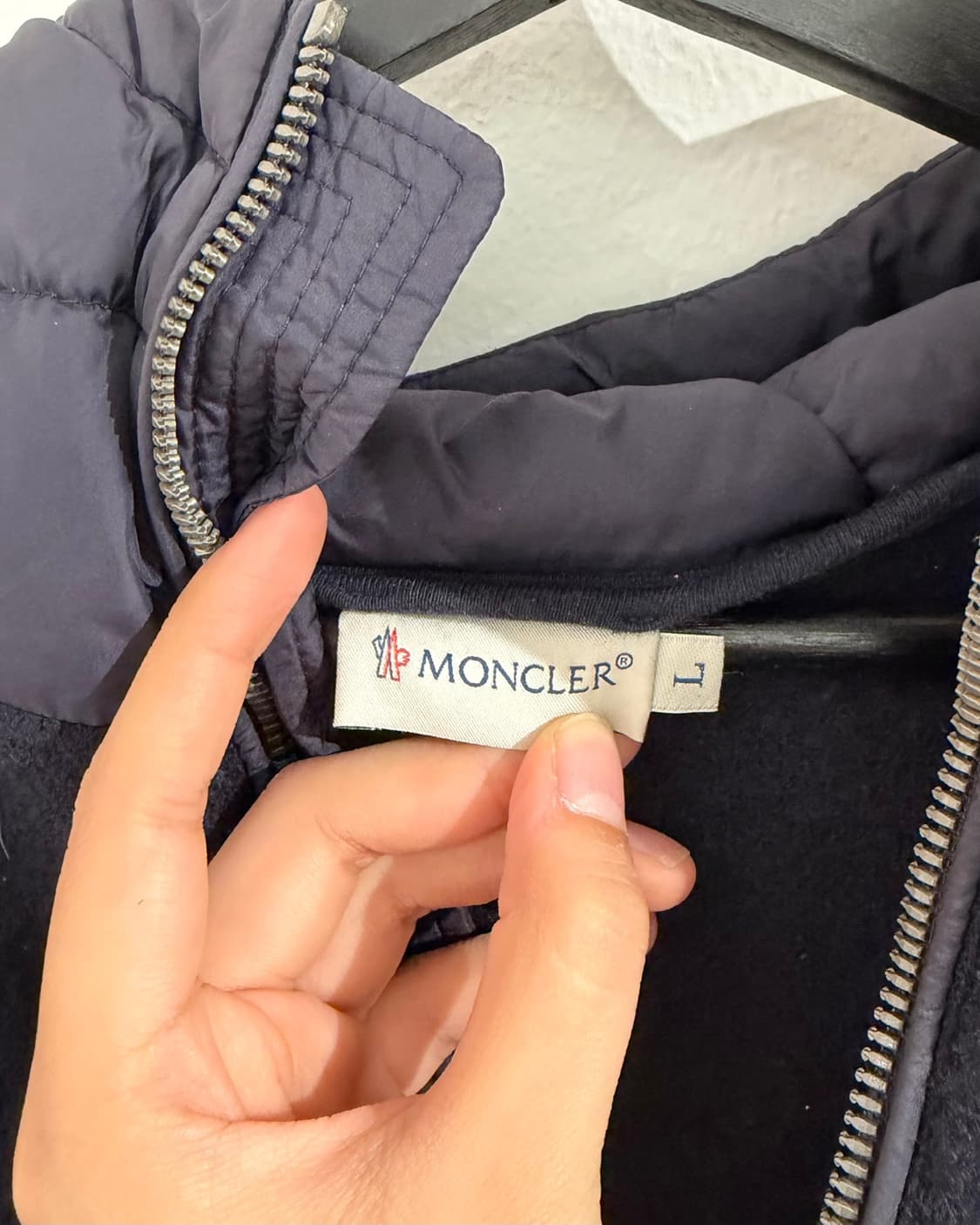 몽클레어 네이비 마글리아 가디건 패딩 집업 재킷 상품이미지10