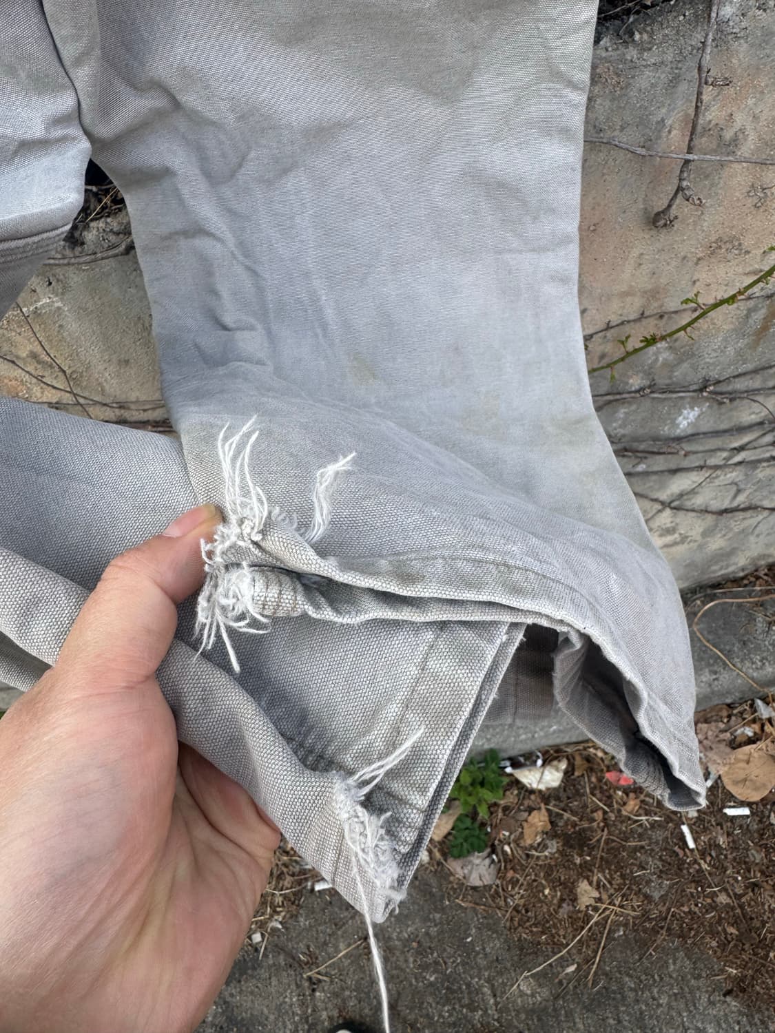 칼하트 빈티지 b11 des 하드페이딩 카펜터 싱글니 워크 팬츠 상품이미지6