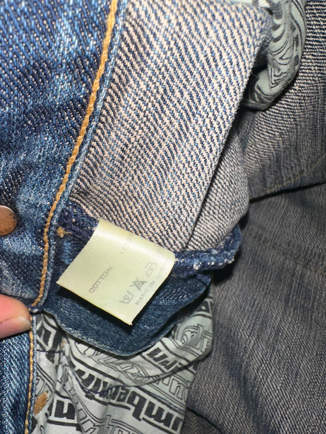 넘버나인 03aw 패치데님 상품이미지7