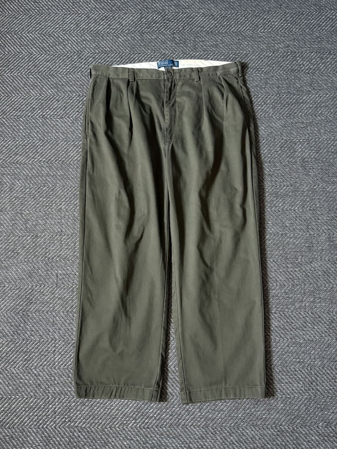 (38) 폴로 랄프로렌 ANDREW 더블 플리츠 치노 팬츠 상품이미지1