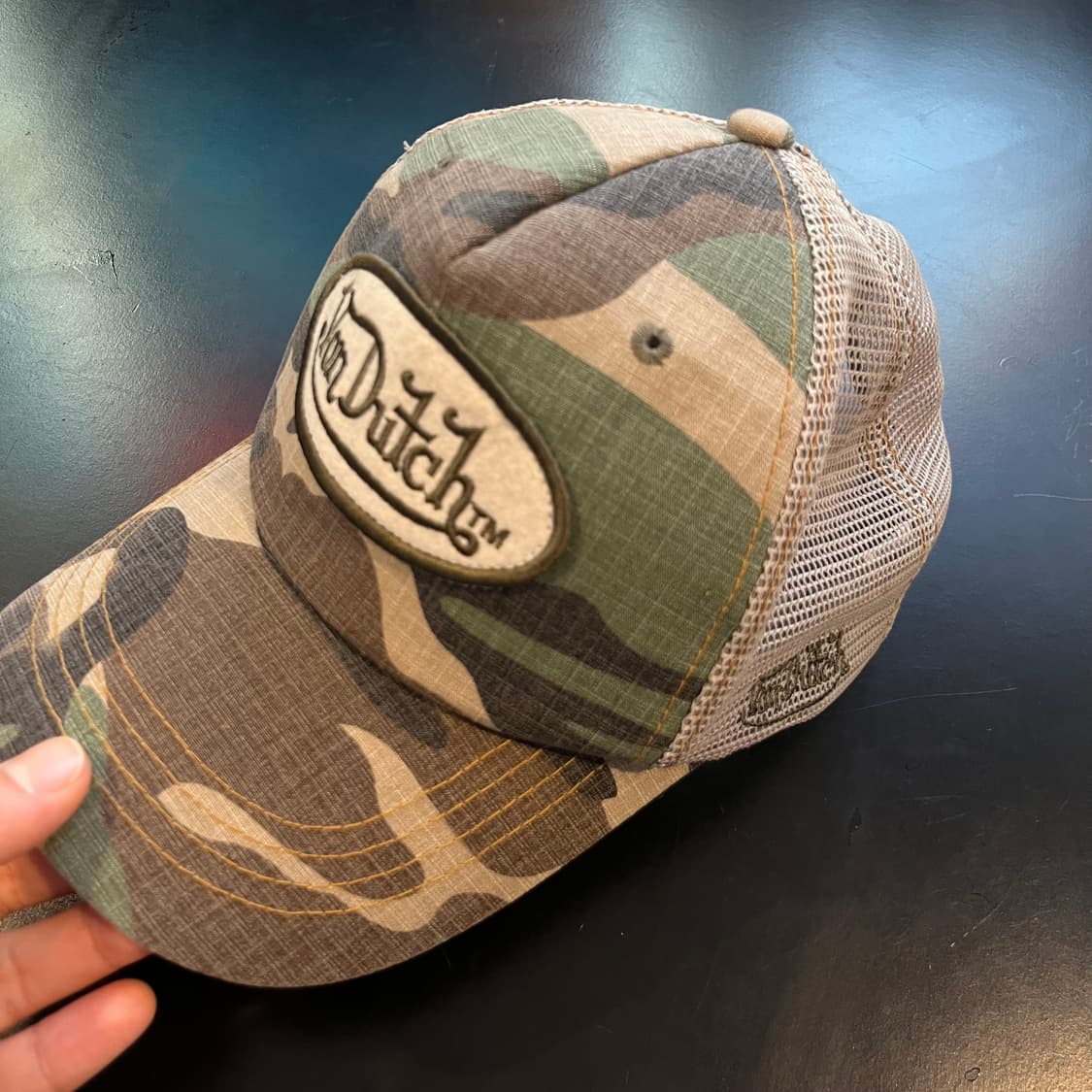 본더치 카모 볼캡 모자  상품이미지2