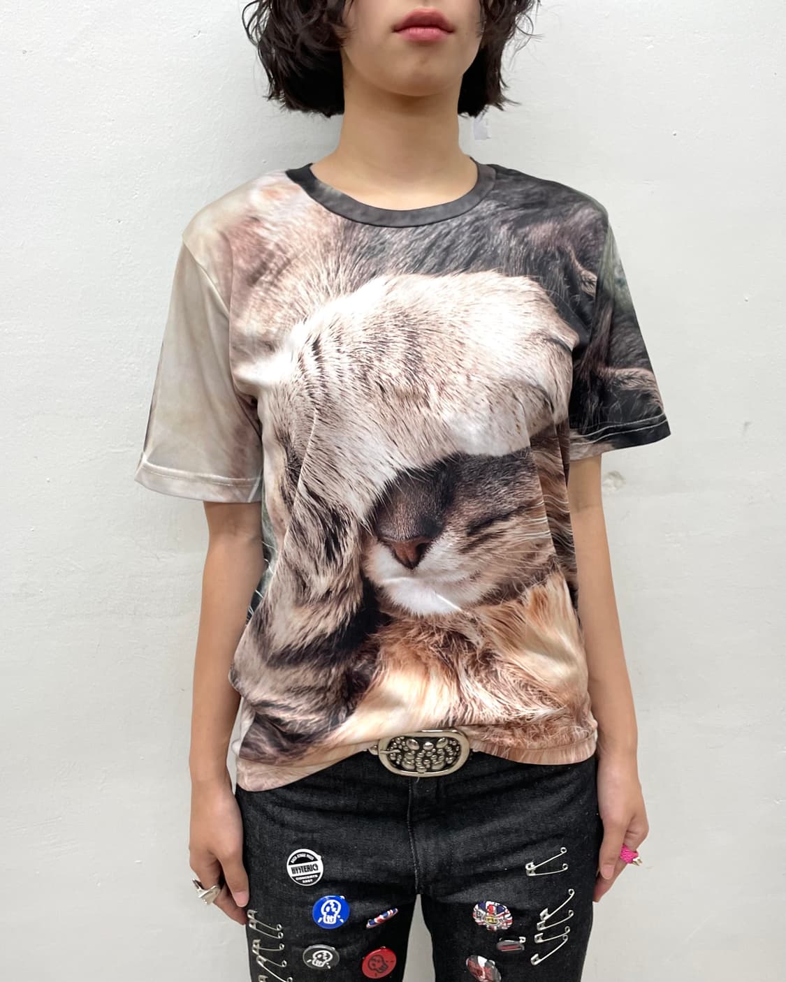 Big Cat Printed T-Shirt  상품이미지4