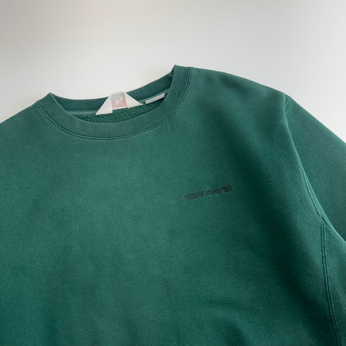 Ben Davis 벤데이비스 스몰로고 그린 맨투맨 상품이미지4