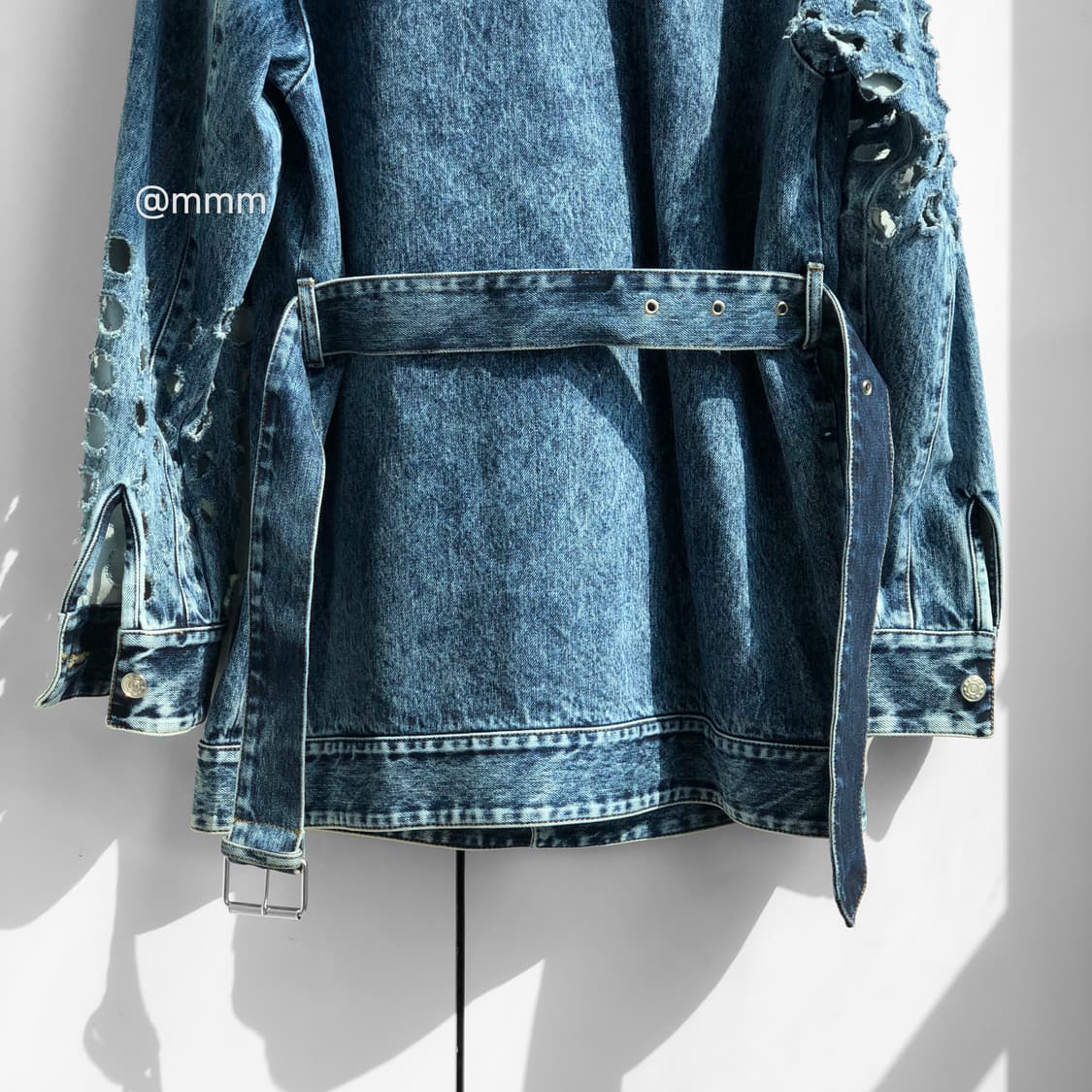 마르지엘라/벨티드 데님 자켓 상품이미지10