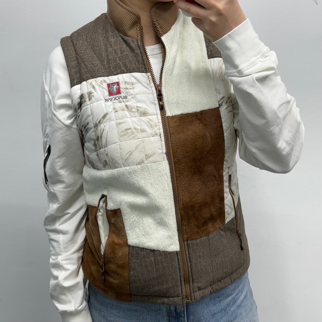 [L] 블랙야크 패딩 조끼 상품이미지2