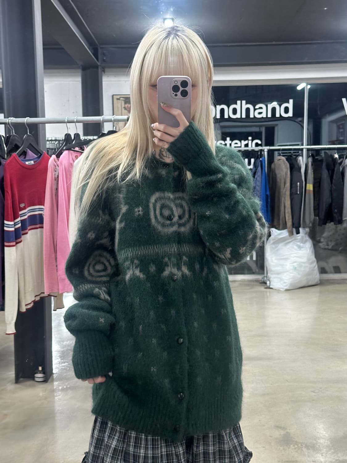 사우스2웨스트8 루즈핏 크루넥 가디건 상품이미지1