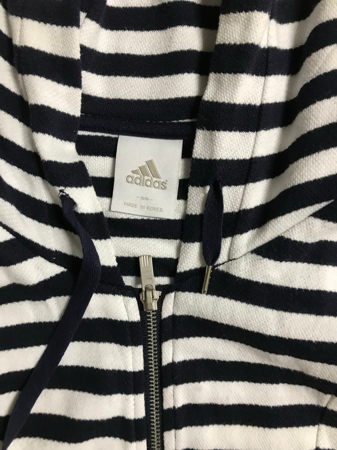 아디다스 스트라이프 후드집업 상품이미지2