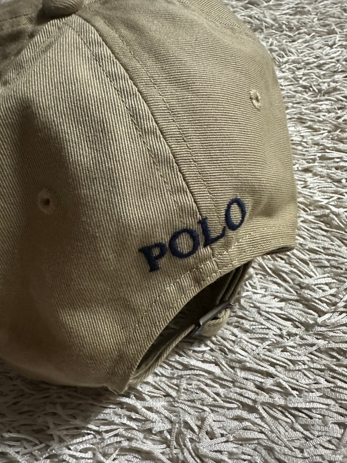 폴로 랄프로렌 POLO 신형 볼캡 모자 베이지 FREE 상품이미지3