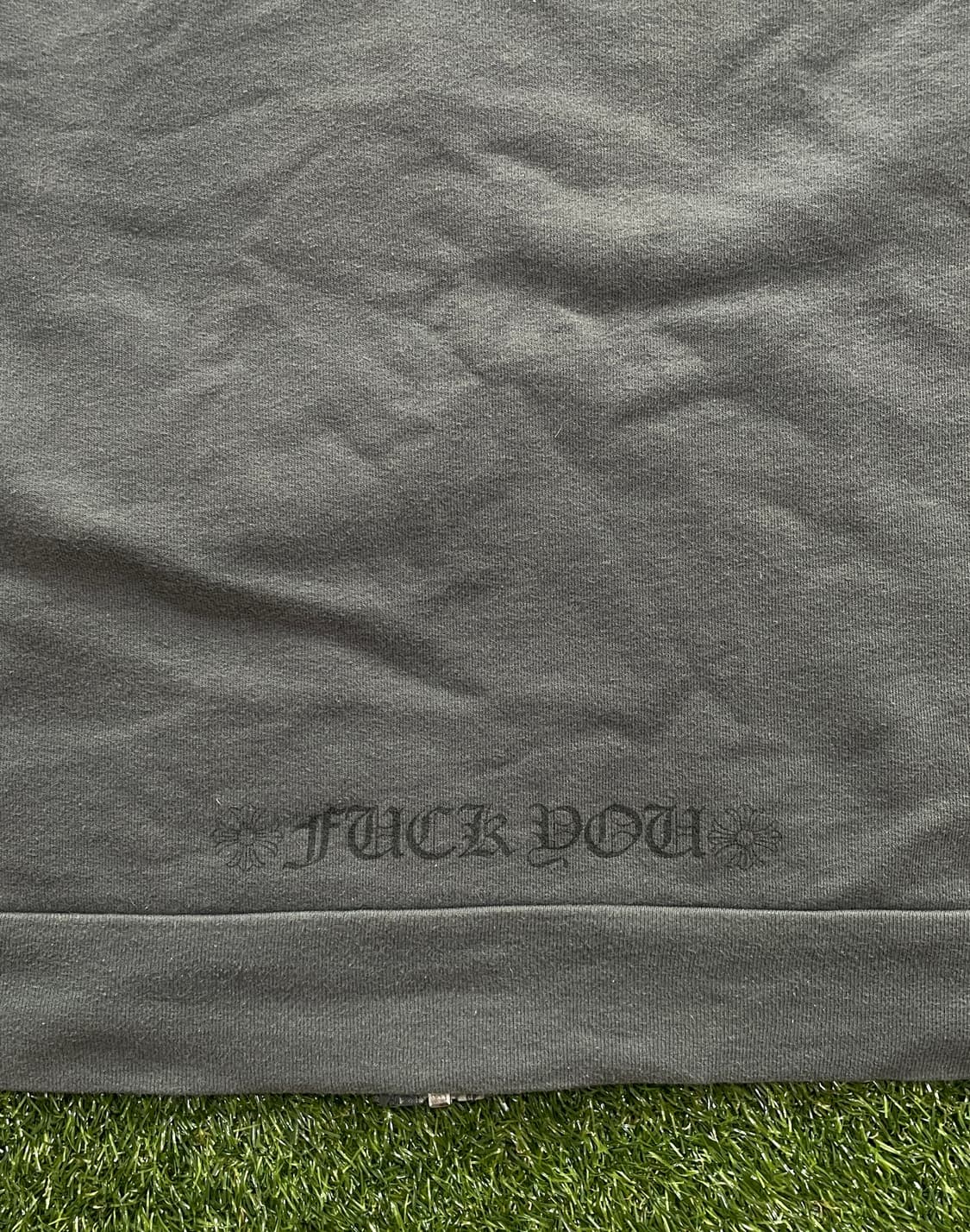 90s 올드 크롬하츠 집업 후드 상품이미지5