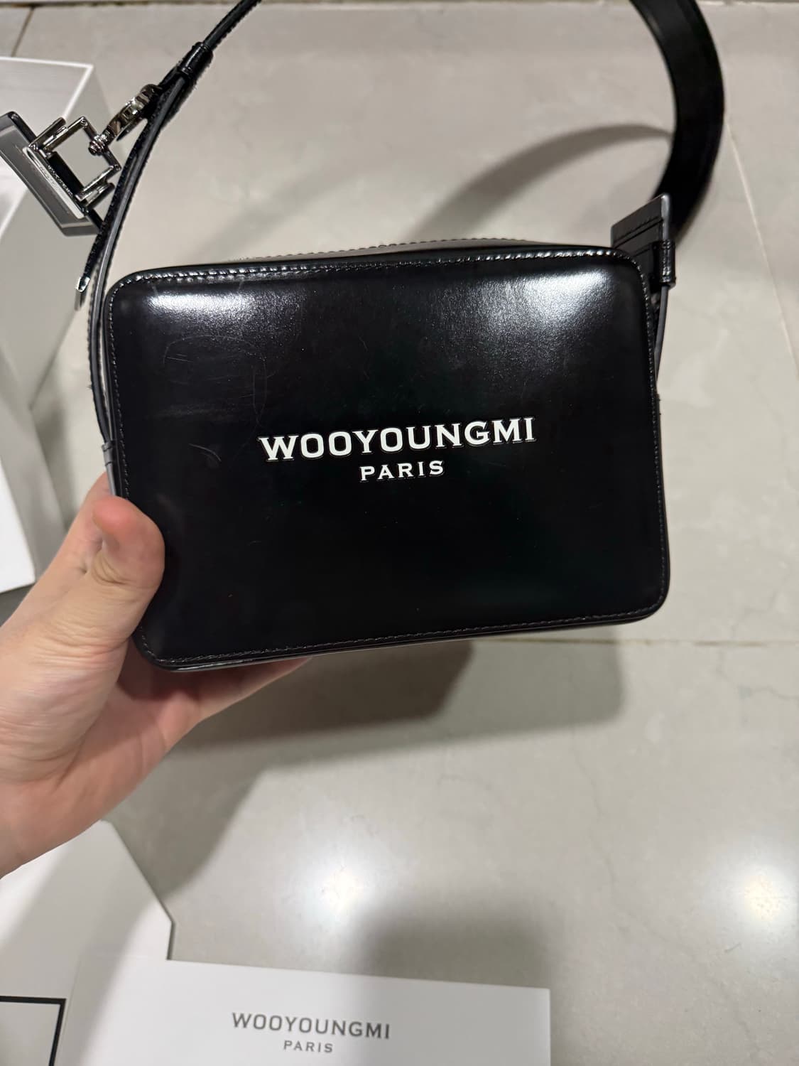 [당일출고,풀박스] 우영미 미니백 스퀘어백 상품이미지3