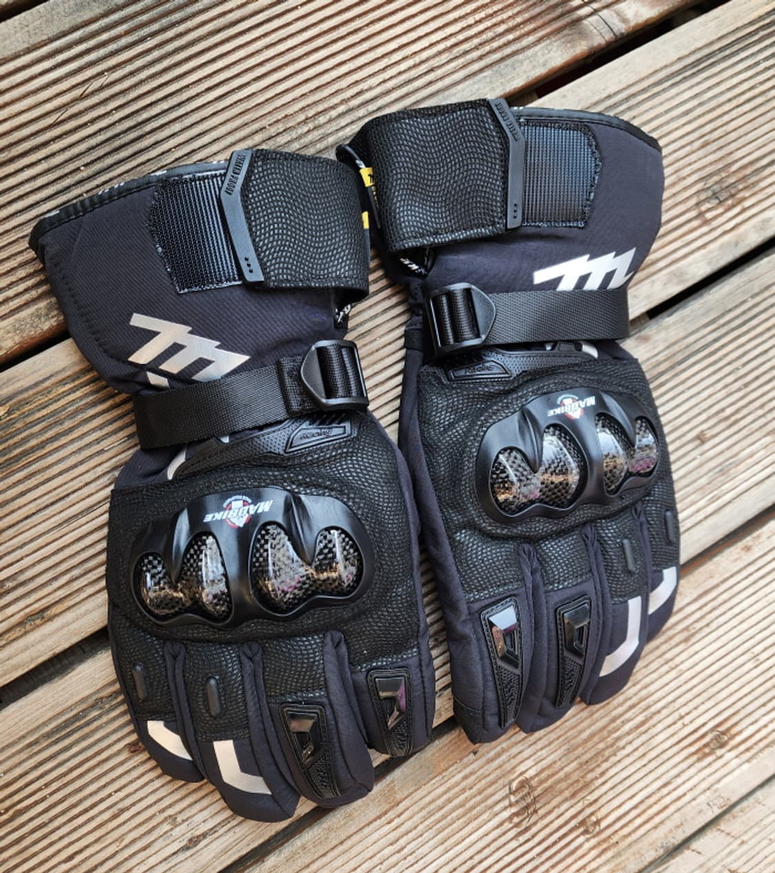 카본 방수방풍 방한 오토바이 장갑(XL) 상품이미지1