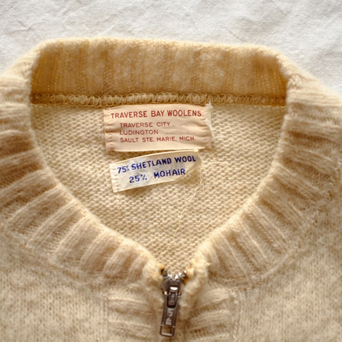 1970's Traverse Bay Woolens Mohair  상품이미지5