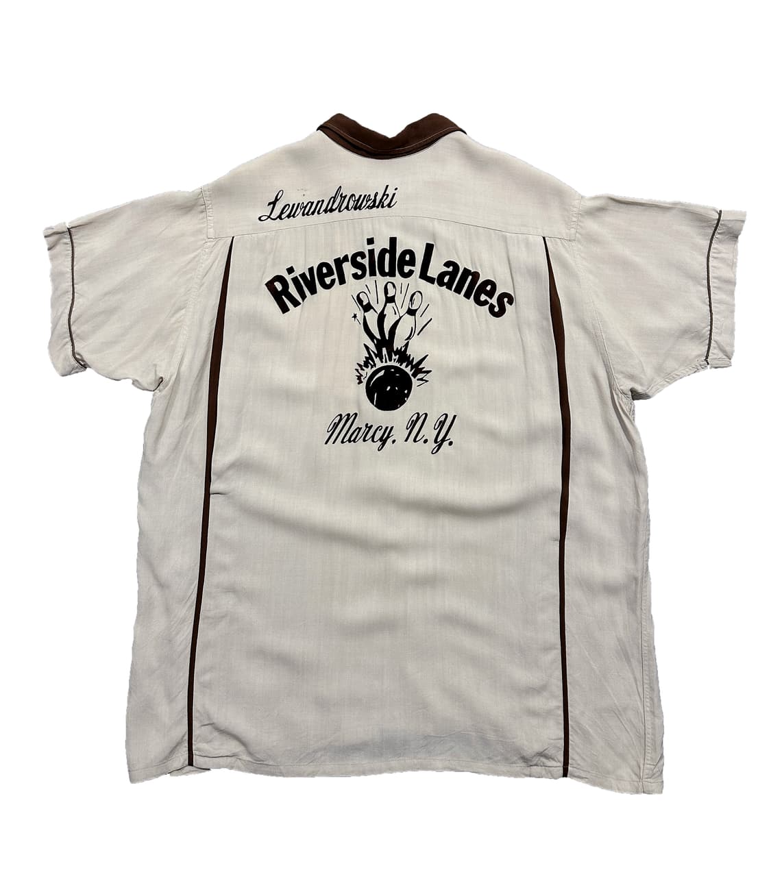 60년대 미국 빈티지 볼링셔츠 레이온셔츠 L 105 상품이미지2