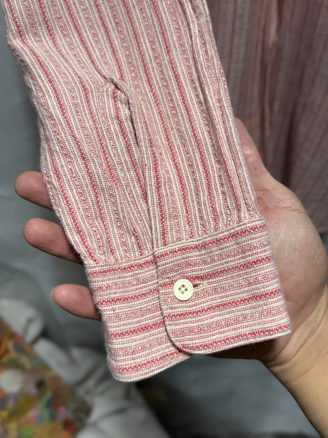 더블알엘 Double RRL 밴드칼라 스트라이프 워크셔츠 상품이미지8