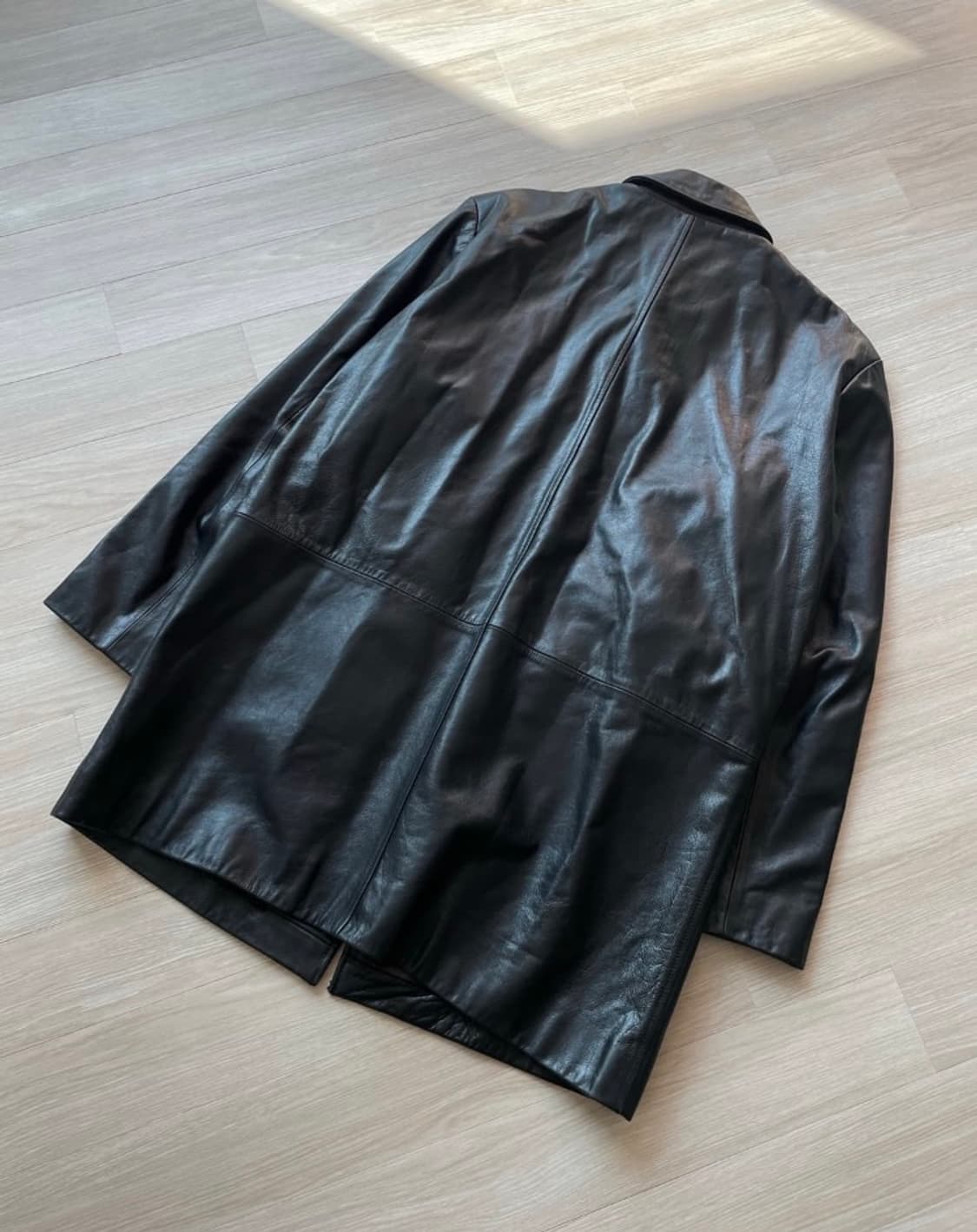 바나나리퍼블릭 레더 카코트 상품이미지5