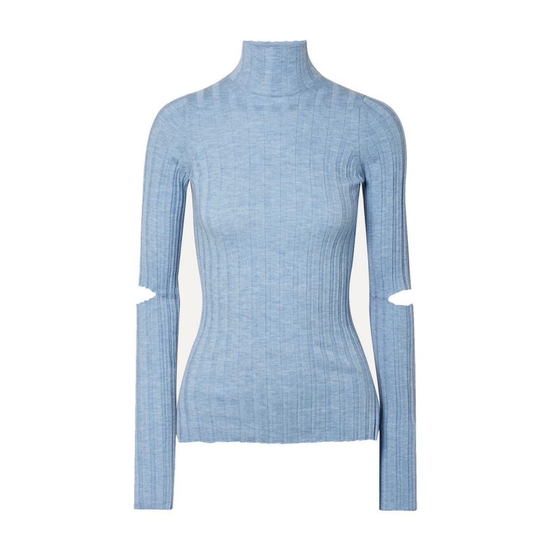 HELMUT LANG 컷아웃 울 니트 S 상품이미지1