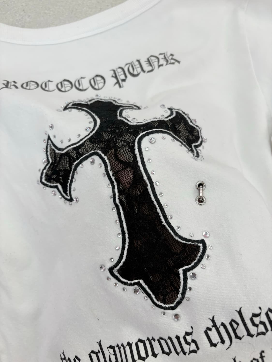 시스루 십자가 롱슬리브 상품이미지5