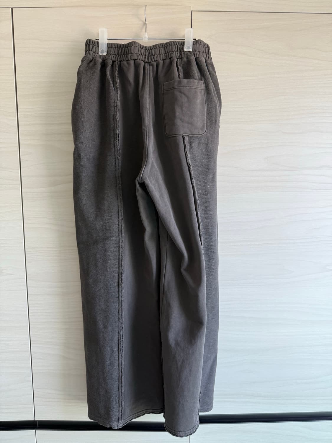 코드그라피 피그먼트 리버스 배색 트레이닝 팬츠 S 새상품 상품이미지7