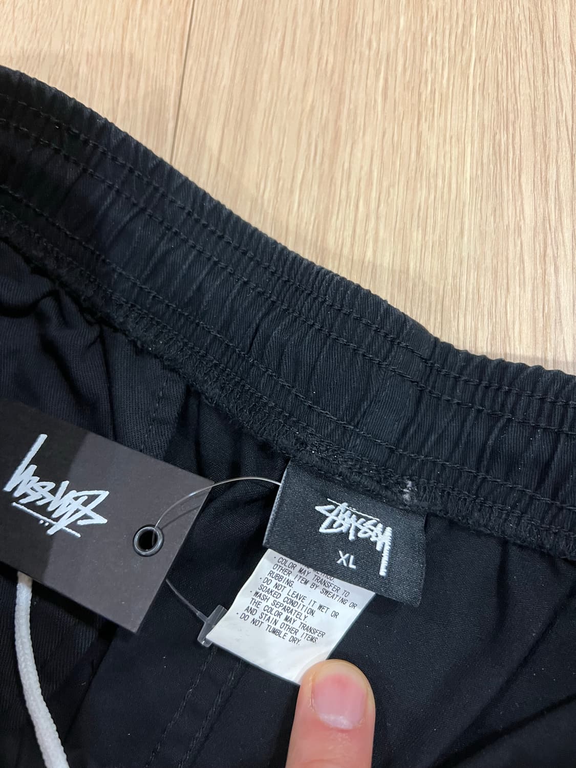 스투시 블랙 박서쇼츠 빈티지 상품이미지3