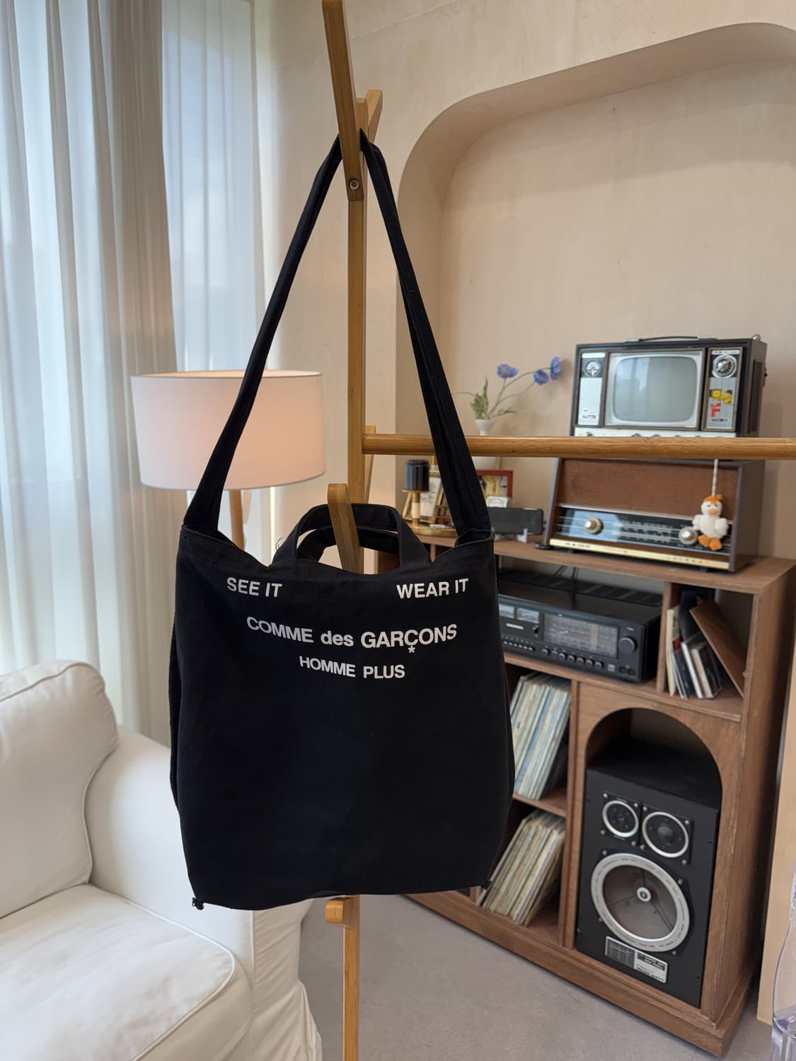 꼼데가르송 옴므 플러스 2way 크로스백 상품이미지6