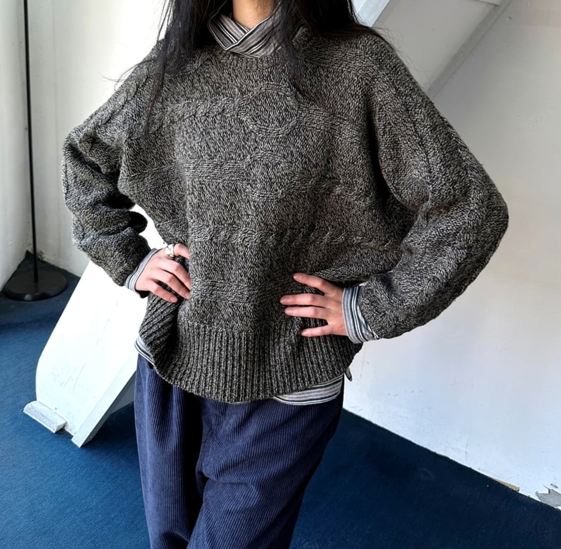 Middle gauge side button wide silhouette 상품이미지9