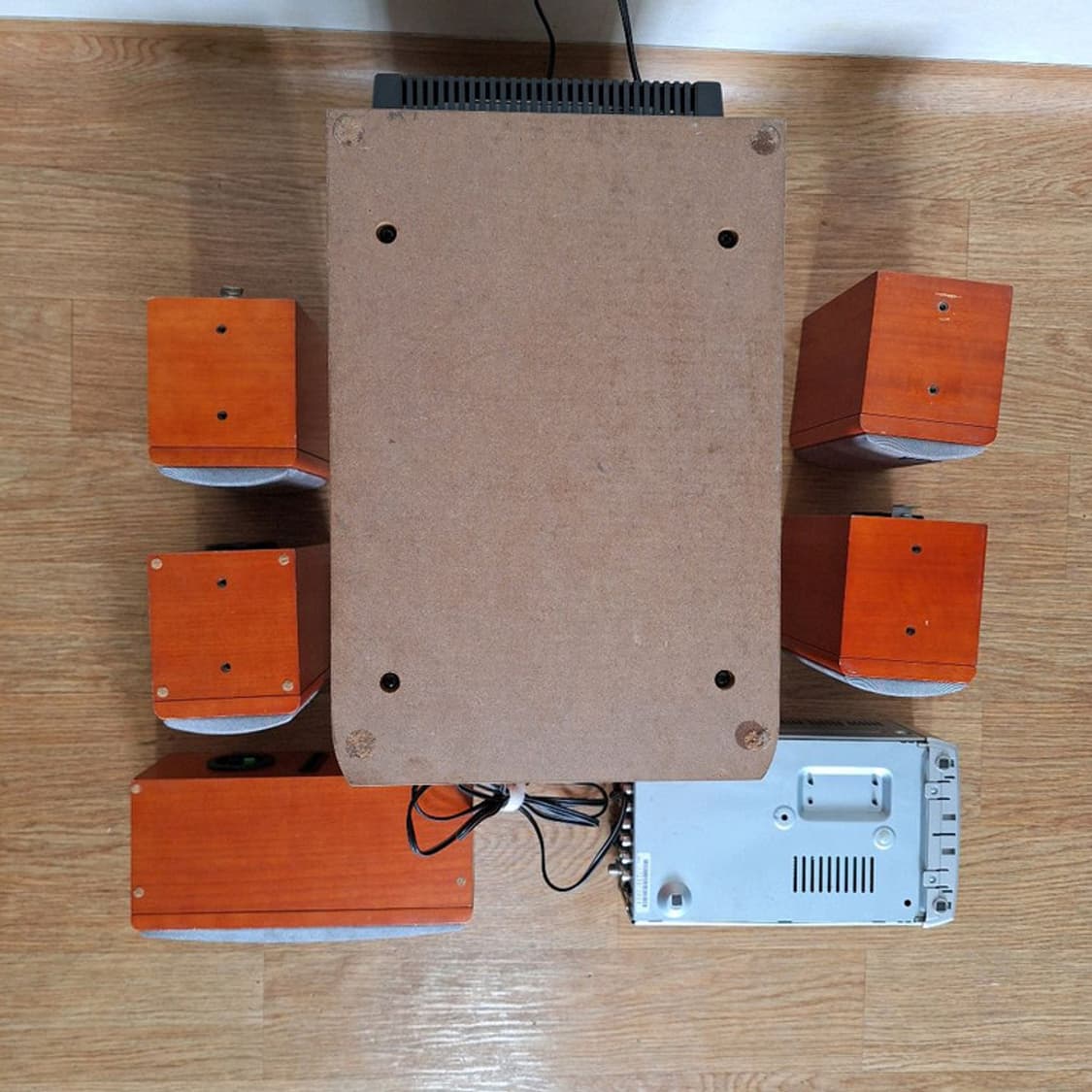 온쿄 5.1 빈티지 홈시어터 스피커 세트 레트로 매장 카페 가게 인테리어 상품이미지9