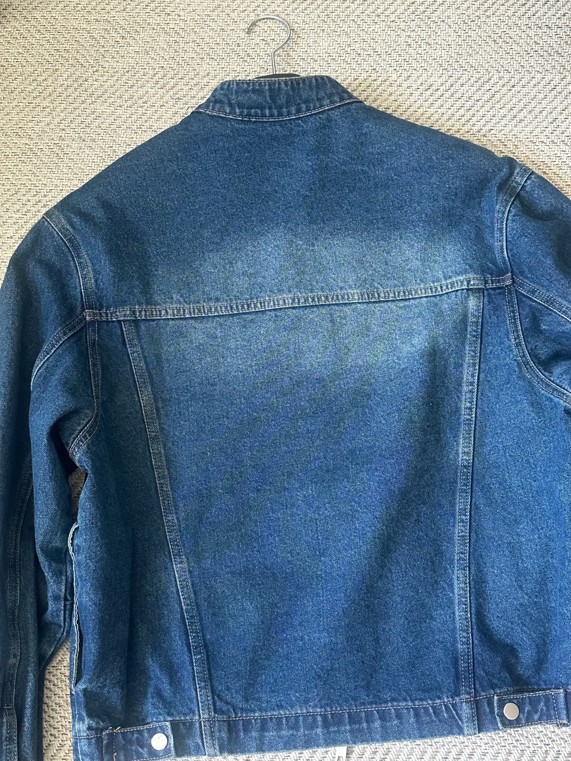 라퍼지스토어 바이커 청자켓 상품이미지2