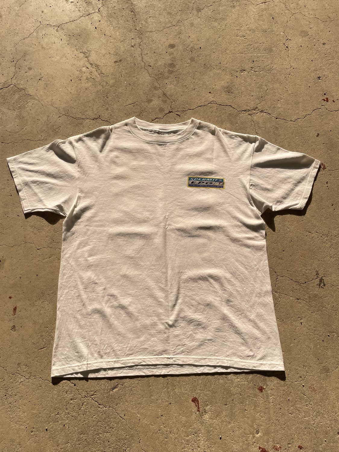 90s Oneita Sperm Parody T-shirt 상품이미지4