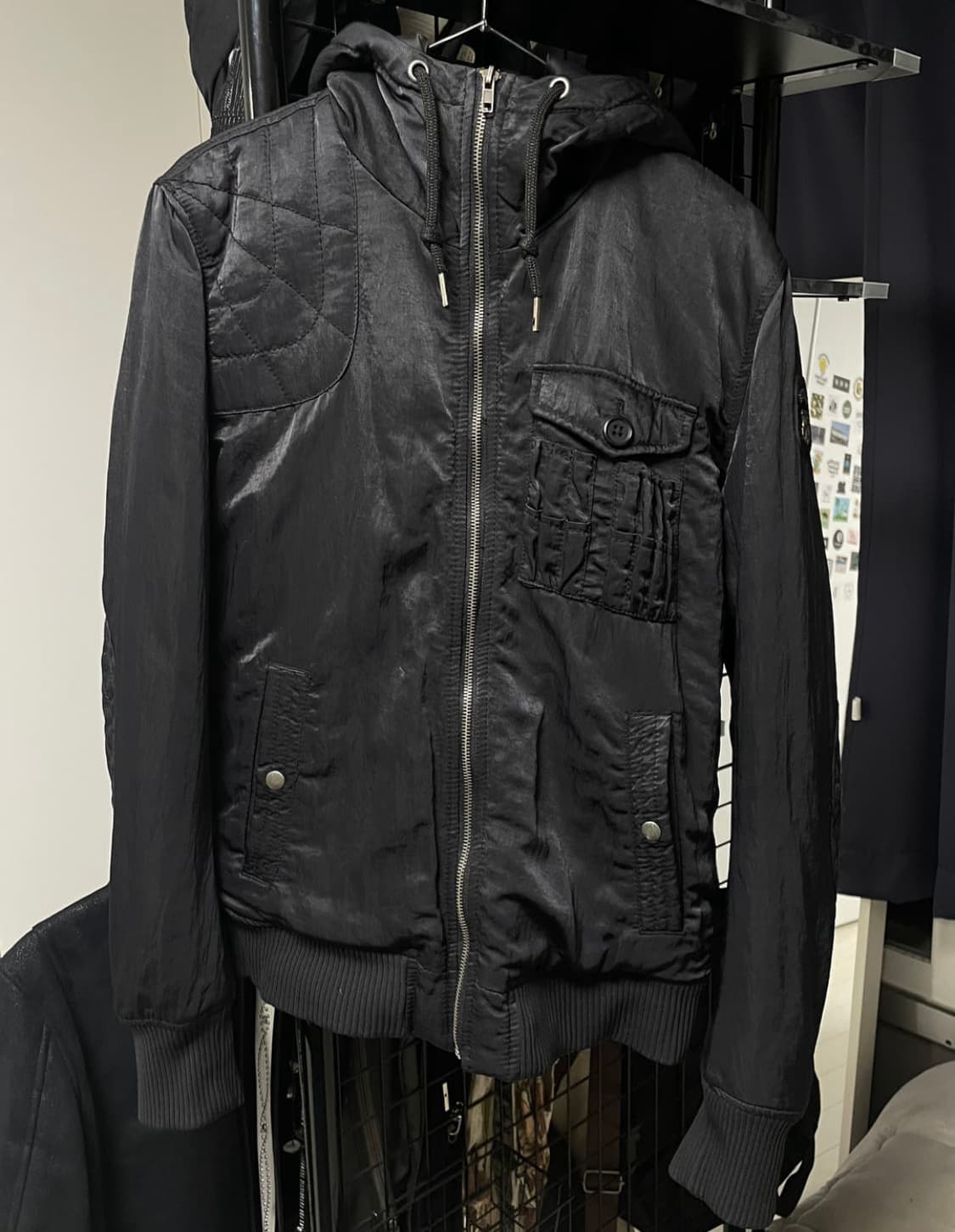 디젤 빈티지 후드 봄버 자켓 상품이미지1