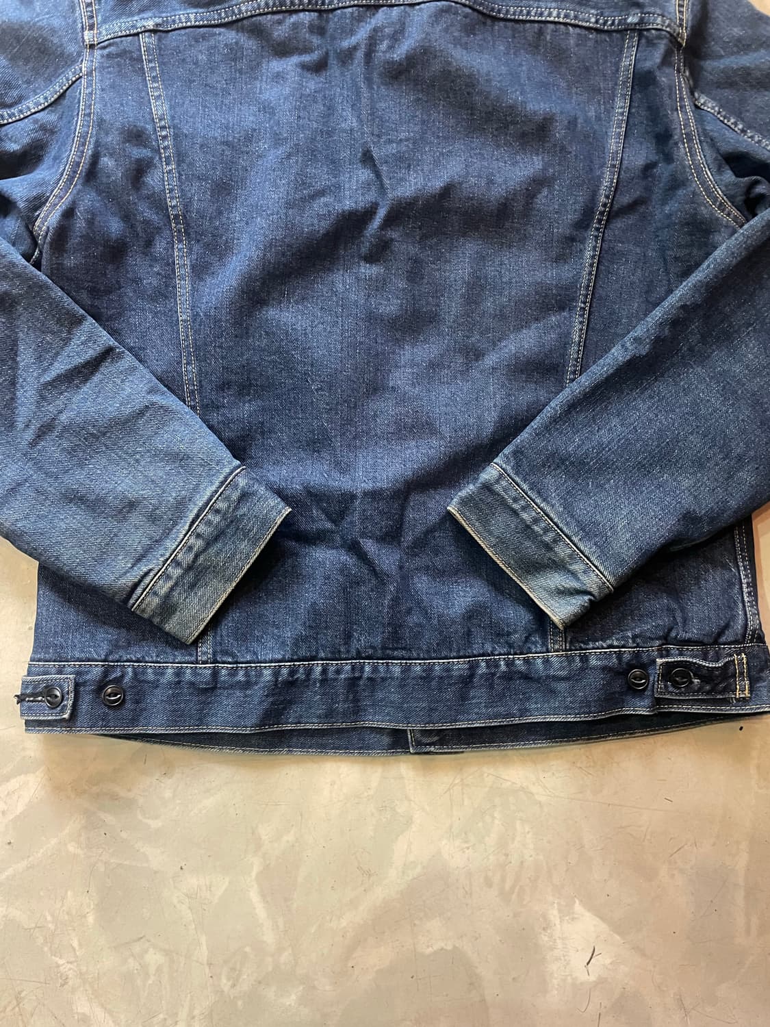 90s~00s made in japan EDWIN 블랭킷 데님 자켓 XL 상품이미지7