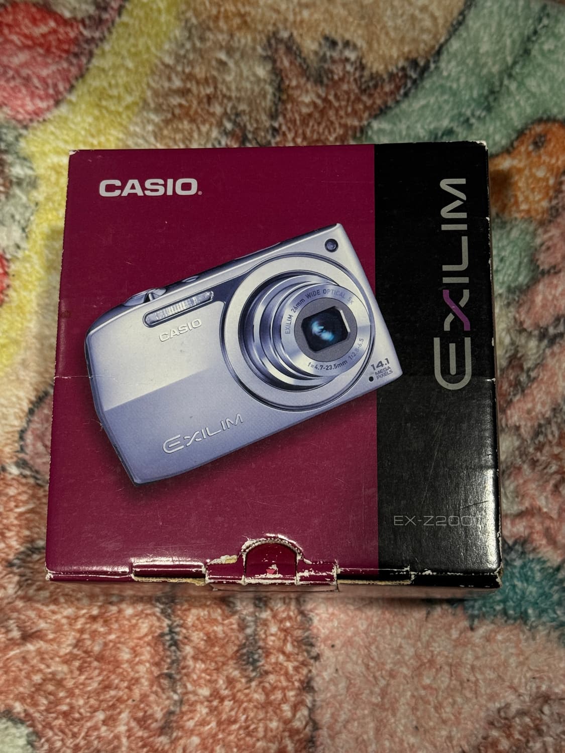 카시오 엑슬림 Z2000 퍼플 상품이미지2