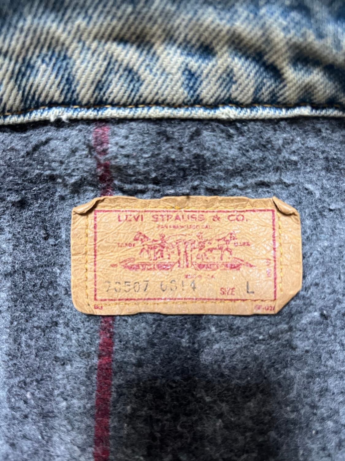 리바이스 쉐르파 타입3 트러커자켓 L사이즈 상품이미지7