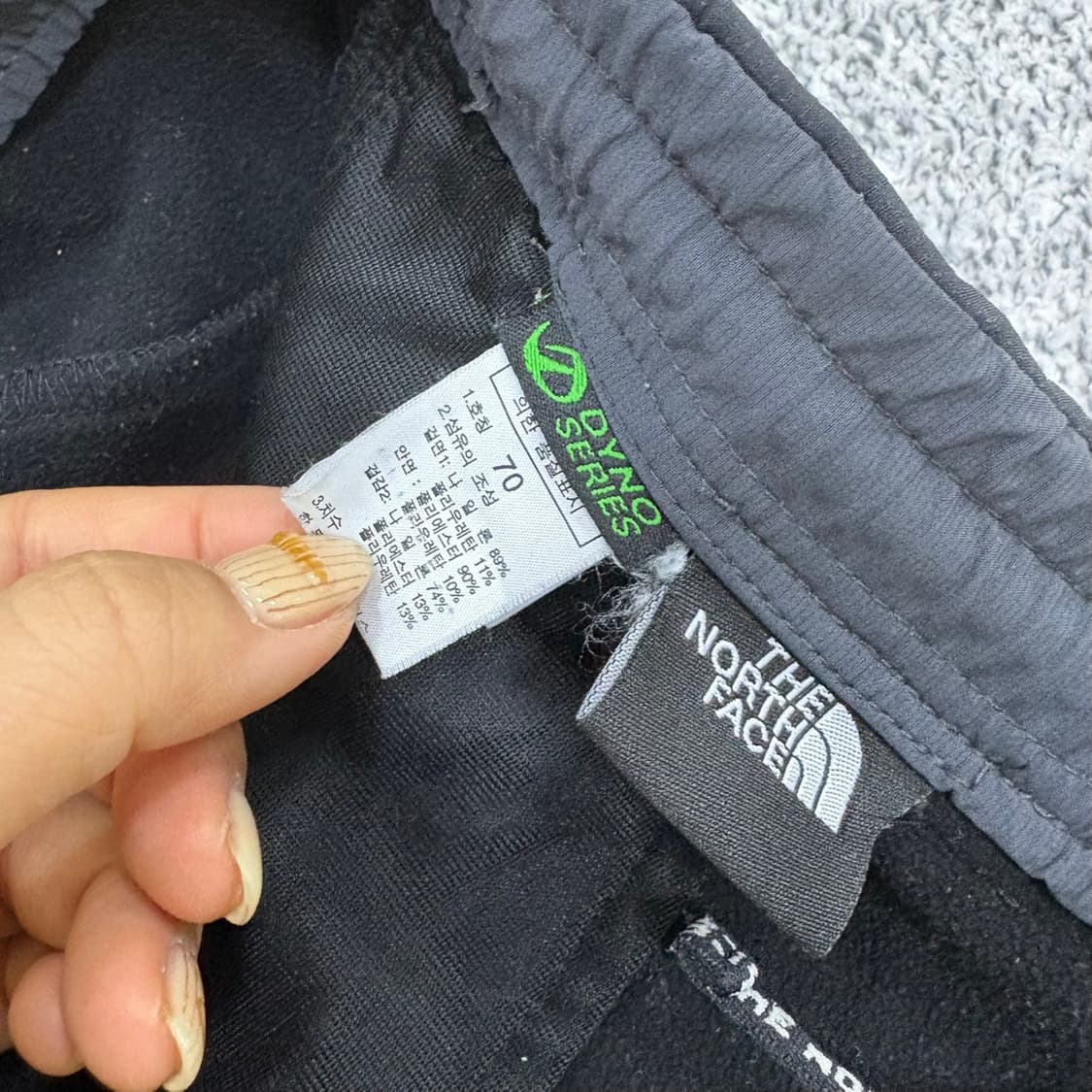 70 노스페이스 여성 기모 등산 바지 0406J 상품이미지4