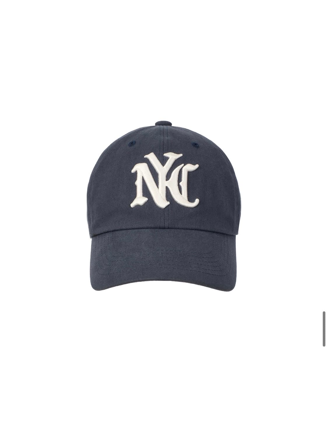 김채원 착용)노앙 nyc washed ball cap 네이비 상품이미지2